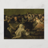 Francisco Jose de Goya y Lucientes | Hexen Postkarte (Vorderseite)