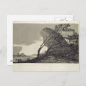 Francisco Jose de Goya y Lucientes | Landschaft mi Postkarte (Vorne/Hinten)