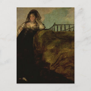 Francisco Jose de Goya y Lucientes   Leocadia Zori Postkarte