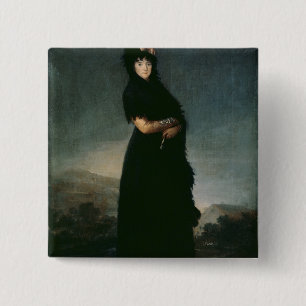 Francisco Jose de Goya y Lucientes Mariana Walds Button
