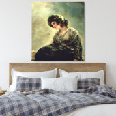 Francisco Jose de Goya y Lucientes | Milchmädchen Leinwanddruck (Insitu (Schlafzimmer))