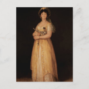 Francisco Jose de Goya y Lucientes Portrait von Postkarte