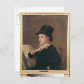 Francisco Jose de Goya y Lucientes | Portrait von  Postkarte (Vorne/Hinten)