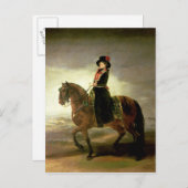 Francisco Jose de Goya y Lucientes | Reittiere Postkarte (Vorne/Hinten)