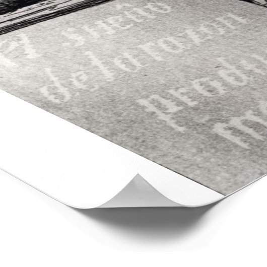 Francisco Jose de Goya y Lucientes | Schlaf von Poster (Ecke)