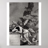 Francisco Jose de Goya y Lucientes | Schlaf von Poster (Vorne)