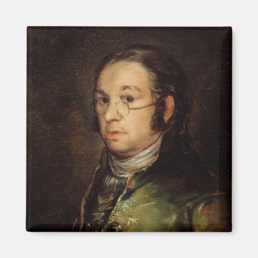 Francisco Jose de Goya y Lucientes | Selbstportrai Magnet (Vorne)