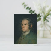 Francisco Jose de Goya y Lucientes | Selbstportrai Postkarte (Stehend Vorderseite)