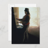 Francisco Jose de Goya y Lucientes | Selbstportrai Postkarte (Vorne/Hinten)