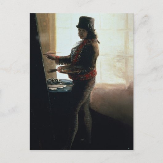 Francisco Jose de Goya y Lucientes | Selbstportrai Postkarte (Vorderseite)