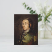 Francisco Jose de Goya y Lucientes | Selbstportrai Postkarte (Stehend Vorderseite)