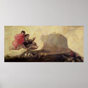 Francisco Jose de Goya y Lucientes   The Witches'  Poster