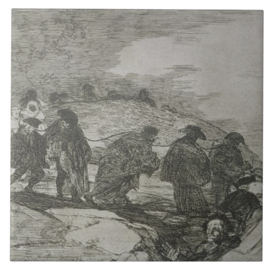 Francisco Jose de Goya y Lucientes | tun sie nicht Fliese (Vorderseite)