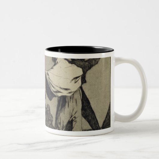 Francisco Jose de Goya y Lucientes | weithin Zweifarbige Tasse (Rechts)