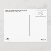 Francisco Oller Cocos Postkarte (Rückseite)