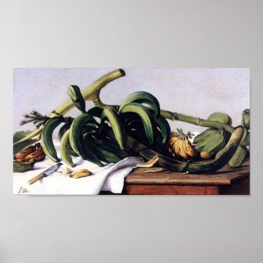 Francisco Oller Platanos Poster (Vorne)