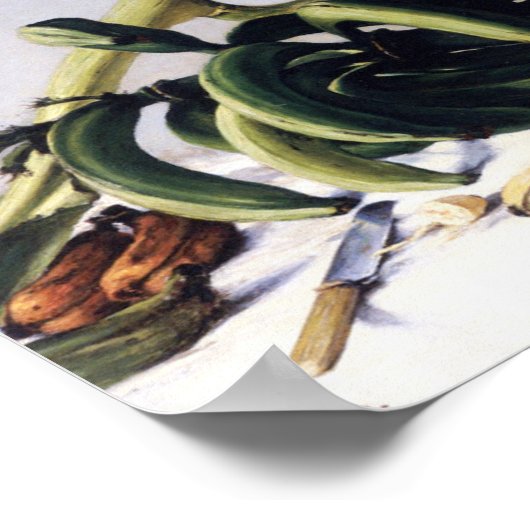 Francisco Oller Platanos Poster (Ecke)