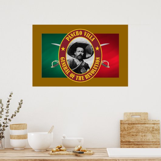 Francisco "Pancho" Villa Poster (Küche)