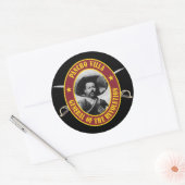 Francisco "Pancho" Villa Runder Aufkleber (Umschlag)