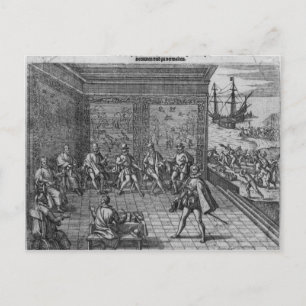 Francisco Pizarro Postkarte
