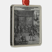 Francisco Pizarro Silbernes Ornament (Rechts)