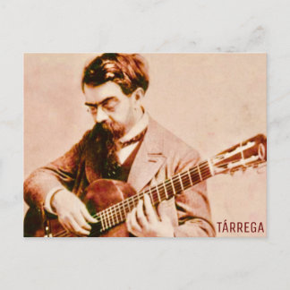 Francisco Tárrega Postkarte