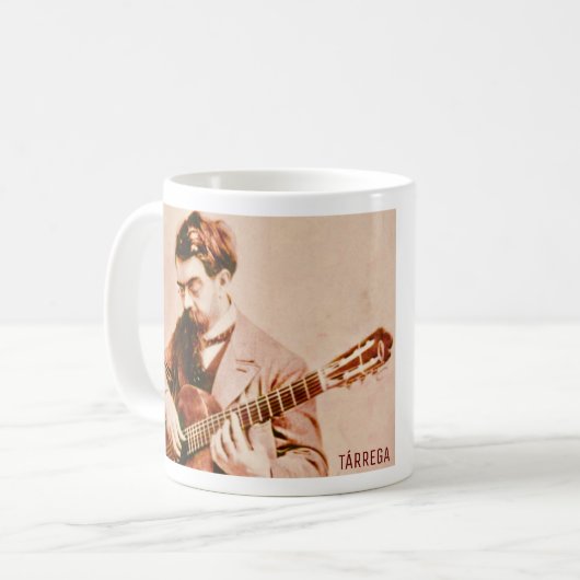 Francisco Tárrega Tasse (Vorderseite Links)