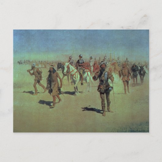 Francisco Vasquez de Coronado Postkarte (Vorderseite)