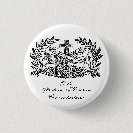 Franciskanerorden Button (Vorderseite)