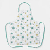 Franciskische Sternexplosion Atomic Pattern Mitte Schürze (Vorderseite)