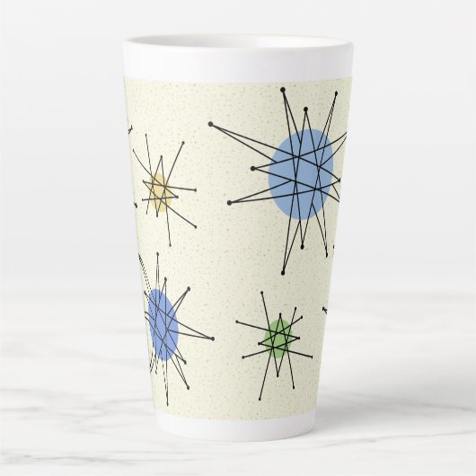 Franciskus Sternexplosion Mitte 1 Milchtasse (Vorderseite)