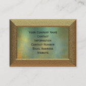 Franckelton Visitenkarte (Rückseite)