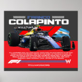 Franco colapinto poster (Vorne)