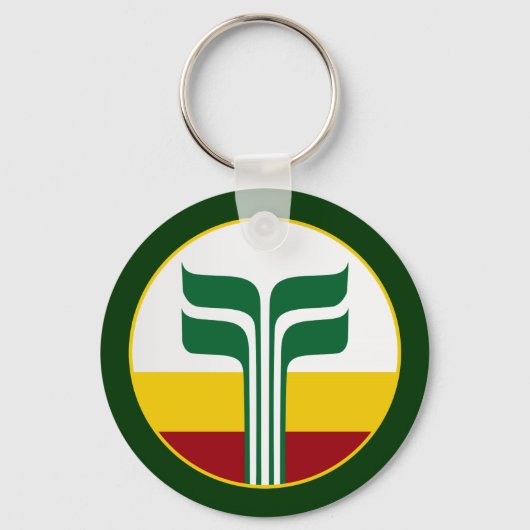 Franco-Manitoban Schlüsselanhänger (Vorderseite)