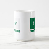 Franco-Ontarian Kaffeetasse (Mittel)