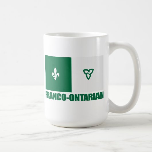 Franco-Ontarian Kaffeetasse (Rechts)