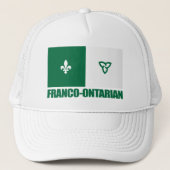 Franco-Ontarian Truckerkappe (Vorderseite)