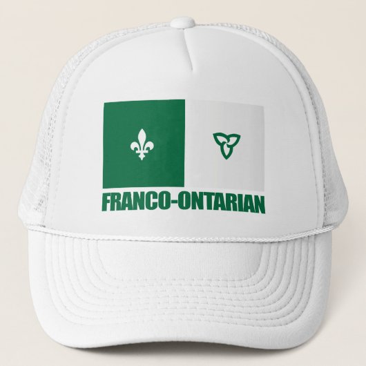 Franco-Ontarian Truckerkappe (Vorderseite)