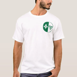 Franco--Ontarianflagge T-Shirt