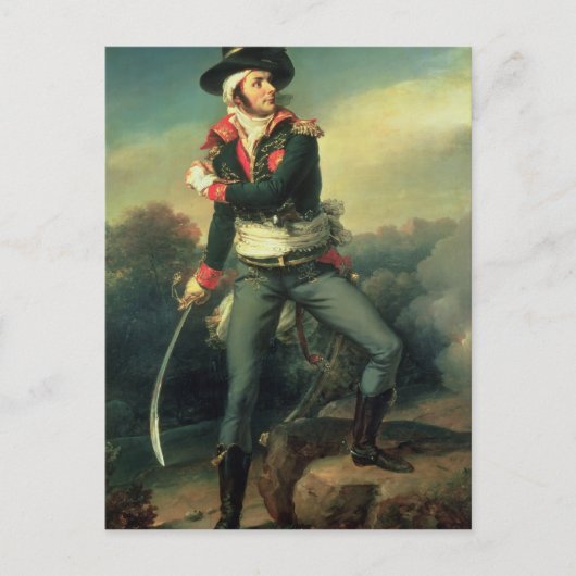 Francois Athanese Charette de Contrie 1819 Postkarte (Vorderseite)