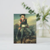 Francois Athanese Charette de Contrie 1819 Postkarte (Stehend Vorderseite)