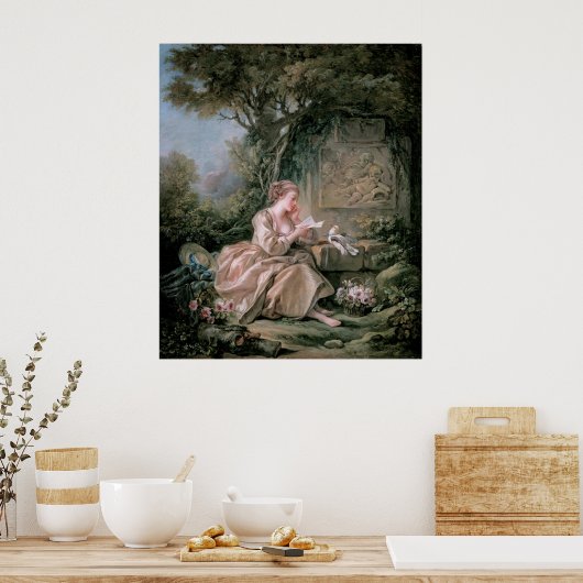 François Boucher - Die geheime Botschaft Poster (Küche)