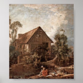 Francois Boucher - Die Mühle Poster (Vorne)