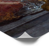 François Boucher Die Toilette der Venus Poster (Ecke)