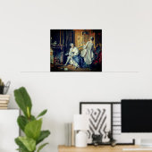 François Boucher – La toilette – 1742 Poster (Heimbüro)