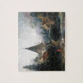 Francois Boucher - Landschaft nahe Beauvais früh Puzzle (Vertikal)