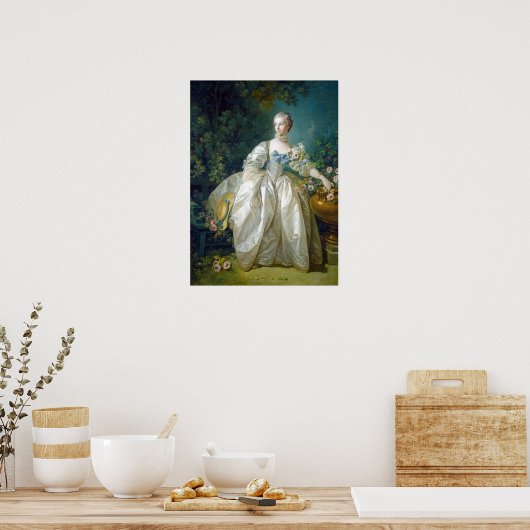 François Boucher Madame Bergeret Poster (Küche)