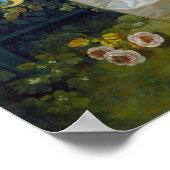 François Boucher Madame Bergeret Poster (Ecke)