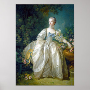 François Boucher Madame Bergeret Poster