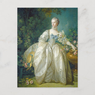 François Boucher - Madame Bergeret Postkarte